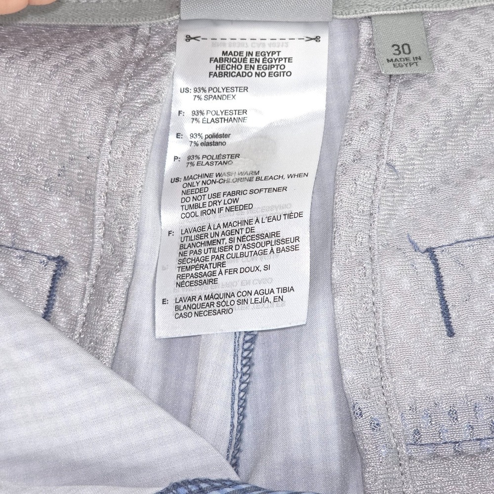 Adidas Ultimate 365 Golf Shorts Men 32 Gingham Check Stretch Performance Classic - Picture 7 of 16